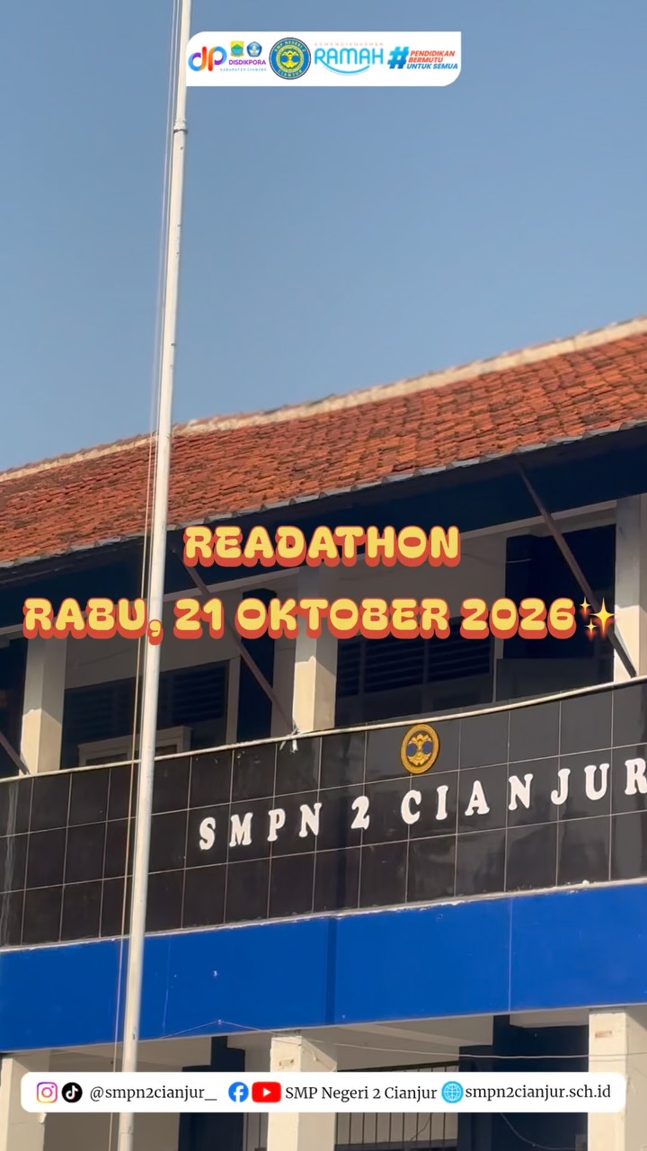 SMP Negeri 2 Cianjur Gelar Readathon, Dorong Siswa Gemar Membaca